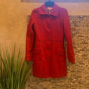 Anthropologie Tulle Coat